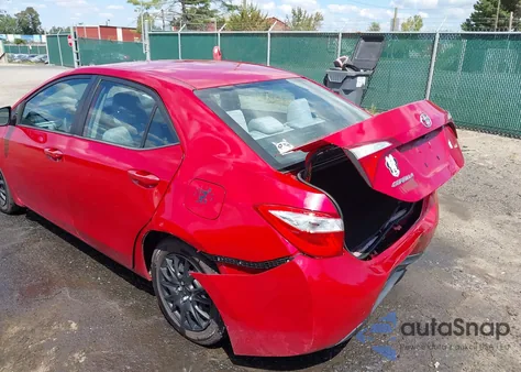 2015 Toyota Corolla Le from USA, damaged, VIN 2T1BURHE6FC336736